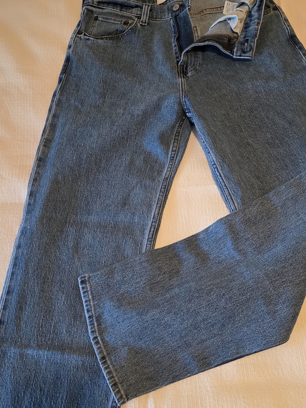 Hollister Medium Blue High-Rise Jeans